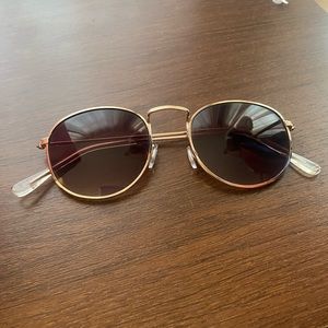 Target Women’s Sunglasses Round Gold Metal Frames